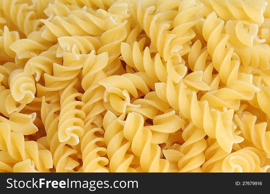 Yellow macaroni