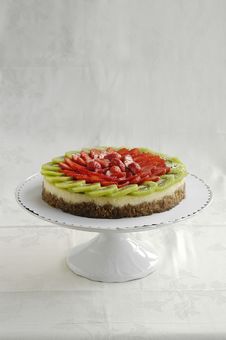 Fruit Cheesecake Royalty Free Stock Photos Fruit Cheesecake Royalty Free Stock Photos