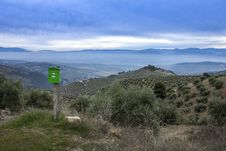 Mailbox In The Sierra Nevada Stock Photography Mailbox In The Sierra Nevada Stock Photography