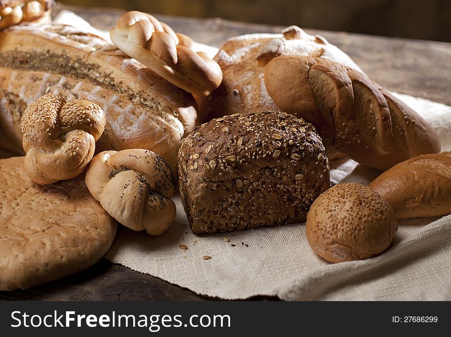 Seeds On Bread And Pastries
