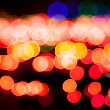 Magic Sparkle, Light Dots And Bokeh Effect Stock Images Magic Sparkle, Light Dots And Bokeh Effect Stock Images