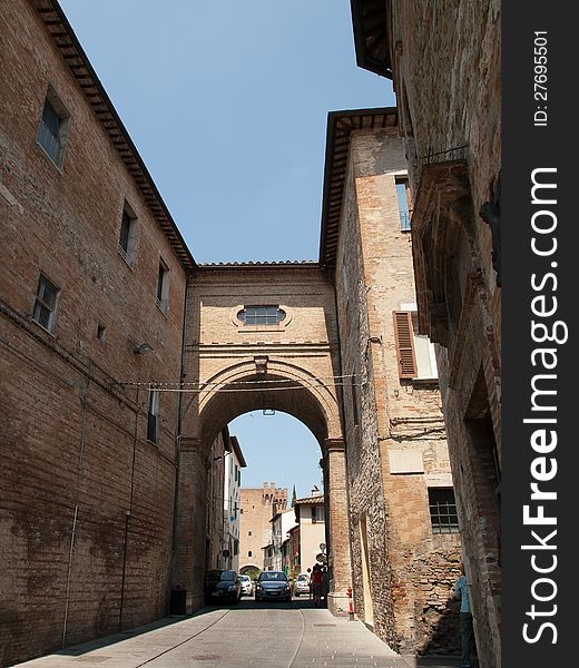 Streets of Perugia in Italy. Streets of Perugia in Italy