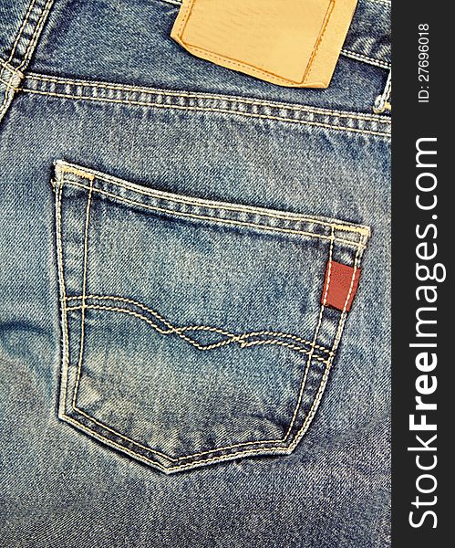 Blue jeans pocket,clothing and accessories