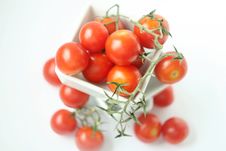 Fresh Tomatoes In Square Bowl Royalty Free Stock Image Fresh Tomatoes In Square Bowl Royalty Free Stock Image