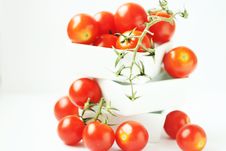 Fresh Tomatoes In Square Bowl Stock Image Fresh Tomatoes In Square Bowl Stock Image