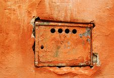 Old Post-box Stock Image Old Post-box Stock Image