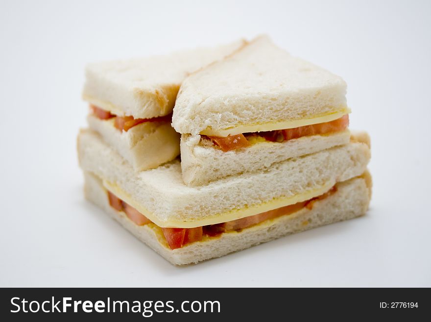 Cheese and Tomato sandwich