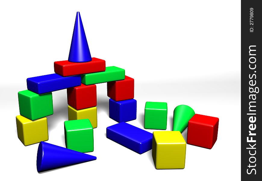 Building cubes for children