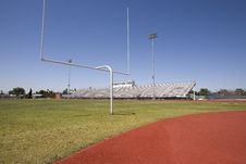 Bleachers And Field Stock Photography Bleachers And Field Stock Photography
