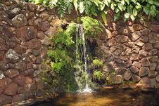 Small Waterfall Royalty Free Stock Images Small Waterfall Royalty Free Stock Images