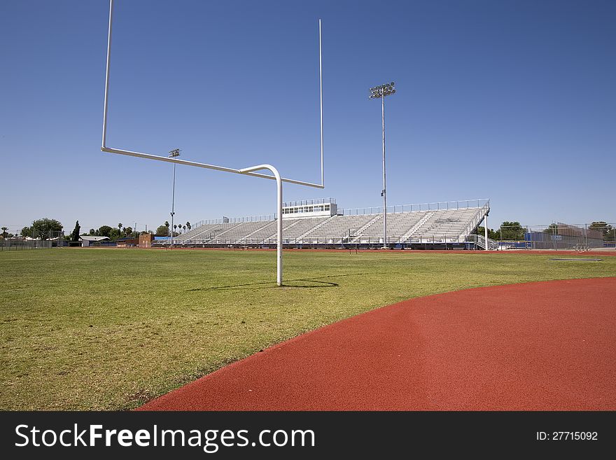 Bleachers and Field