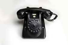 Bakelite Telephone 1955 Stock Image