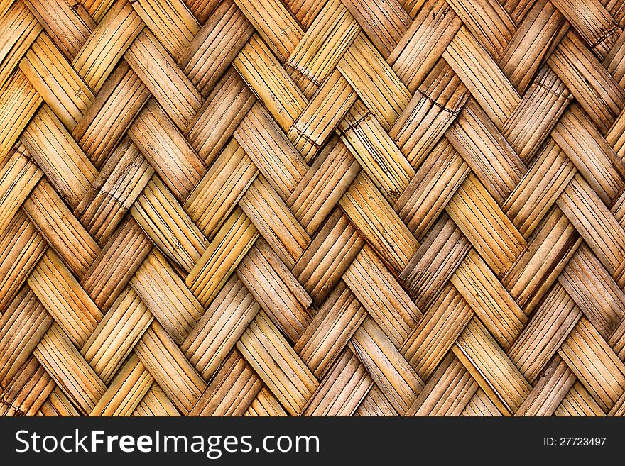 Basketry, bamboo sheets abstract background