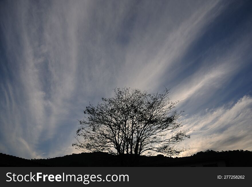 late afternoon thrilling with the beauty and magic of its colors and clouds...