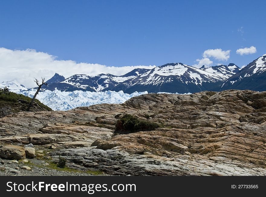 Rock, Ice And Sky