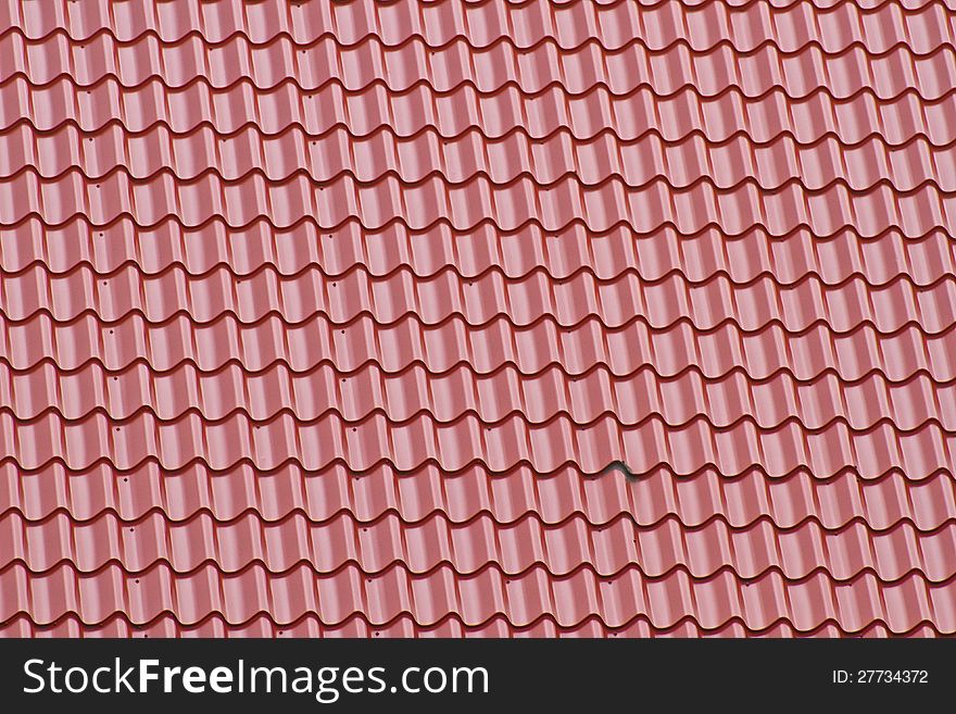 Traditional colored roof background texture