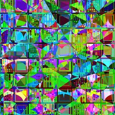 Geometric Colorful Abstract Modern Background Stock Images