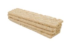 Crisp Bread Isolated On White Background Royalty Free Stock Photo Crisp Bread Isolated On White Background Royalty Free Stock Photo