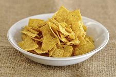 Nachos In The Bowl Stock Images Nachos In The Bowl Stock Images