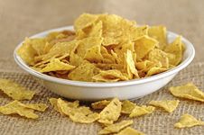 Nachos In The Bowl Royalty Free Stock Image Nachos In The Bowl Royalty Free Stock Image