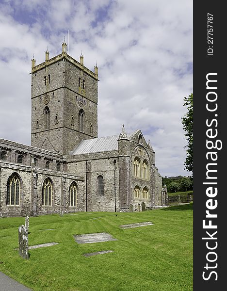 A mighty cathedral in a tiny town in Pembrokeshire in South-West Wales, St Davids Cathedral is named after the patron saint of Wales. A mighty cathedral in a tiny town in Pembrokeshire in South-West Wales, St Davids Cathedral is named after the patron saint of Wales.