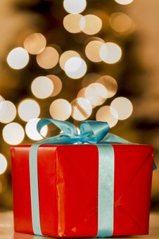 Christmas Gift Royalty Free Stock Photo Christmas Gift Royalty Free Stock Photo