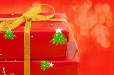 Gift Boxes For Christmas Stock Photo Gift Boxes For Christmas Stock Photo