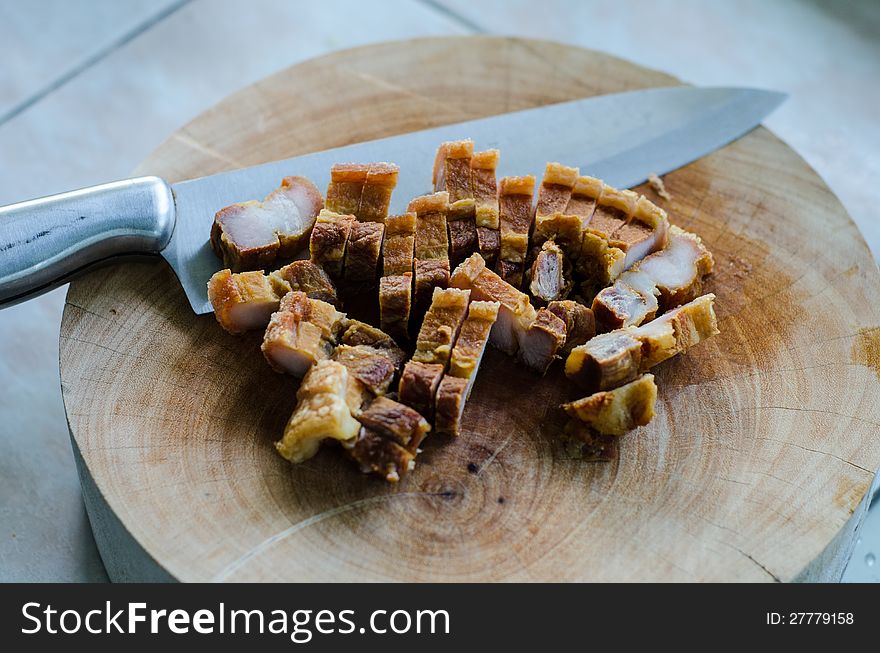 Fried Crispy Pork