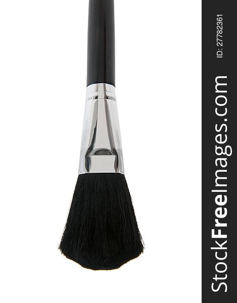 Larger make-up brushes for powder base and blush. Larger make-up brushes for powder base and blush