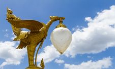 Golden Swan Thai Style Royalty Free Stock Photography Golden Swan Thai Style Royalty Free Stock Photography