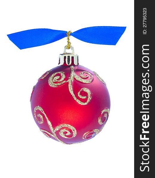 Christmas decoration Isolated on white