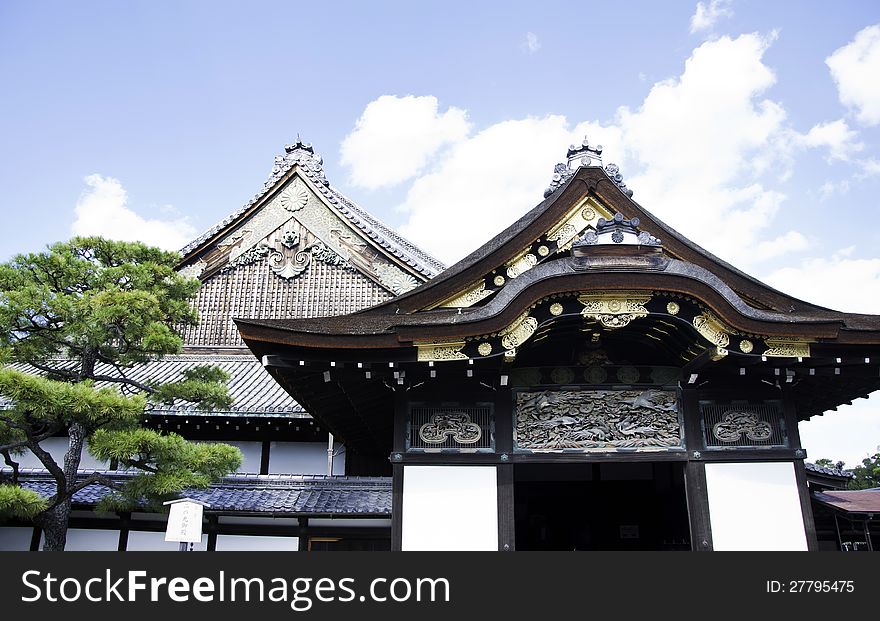 Nijo Castle was built in 1603 as the Kyoto residence of Tokugawa Ieyasu, the first shogun of the Edo Period (1603-1867). Nijo Castle was built in 1603 as the Kyoto residence of Tokugawa Ieyasu, the first shogun of the Edo Period (1603-1867)