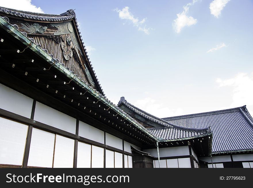 Nijo Castle was built in 1603 as the Kyoto residence of Tokugawa Ieyasu, the first shogun of the Edo Period (1603-1867). Nijo Castle was built in 1603 as the Kyoto residence of Tokugawa Ieyasu, the first shogun of the Edo Period (1603-1867)