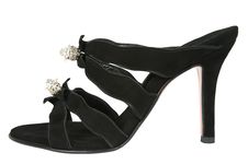 Shoes With An Ornament Stock Images Shoes With An Ornament Stock Images