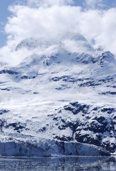 Glacier, Mountain And Clouds Royalty Free Stock Image Glacier, Mountain And Clouds Royalty Free Stock Image