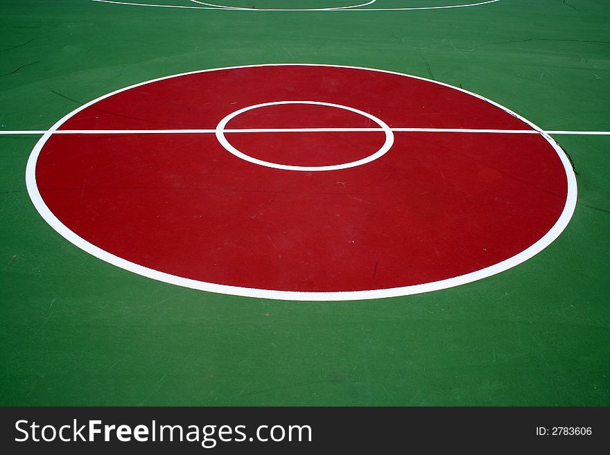 An image of a Basketball court