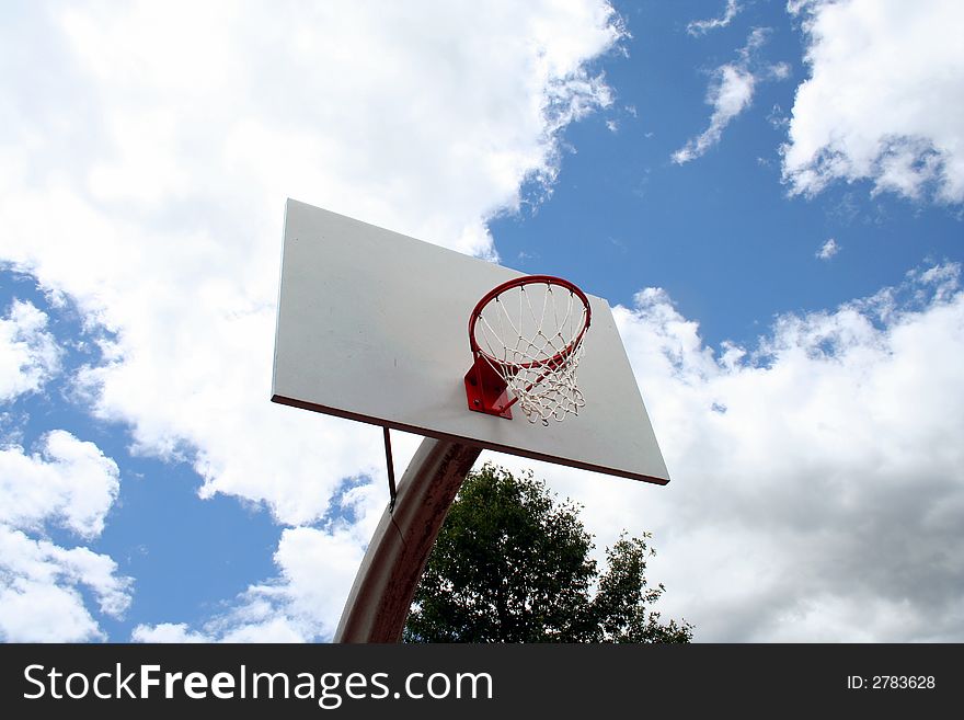 Basketball Hoop Against Sky