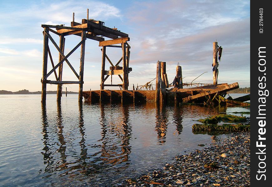 Log chute, where logs were taken from the water to the mill. Log chute, where logs were taken from the water to the mill