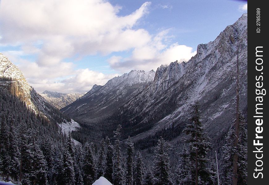 Washington pass, north cascades national park