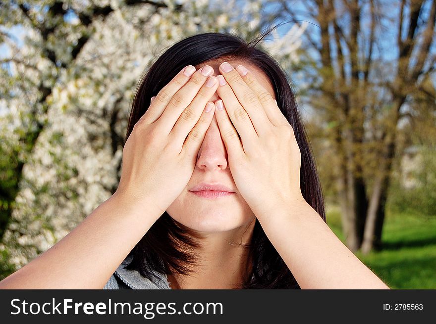 Girl In A Park