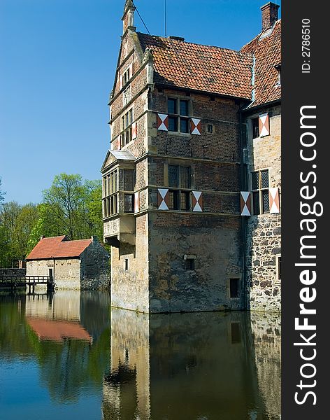 Old German Moated Castle