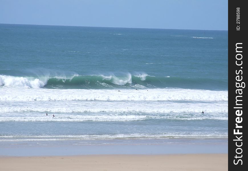 Big Waves In Cornwall
