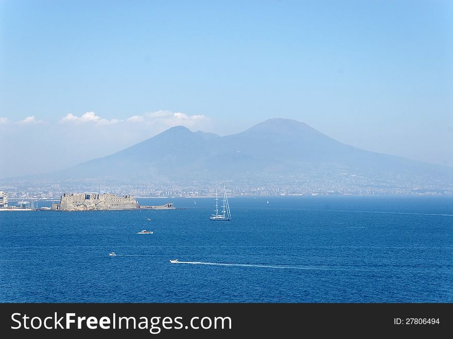 Napoli a very beautiful town in campania , italy