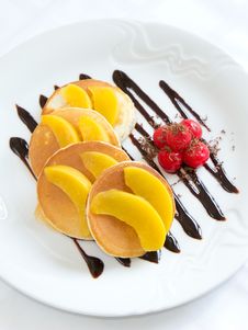 Pancakes Royalty Free Stock Images