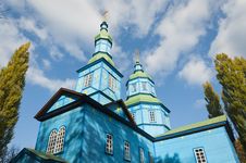 Wooden Church Royalty Free Stock Photo Wooden Church Royalty Free Stock Photo