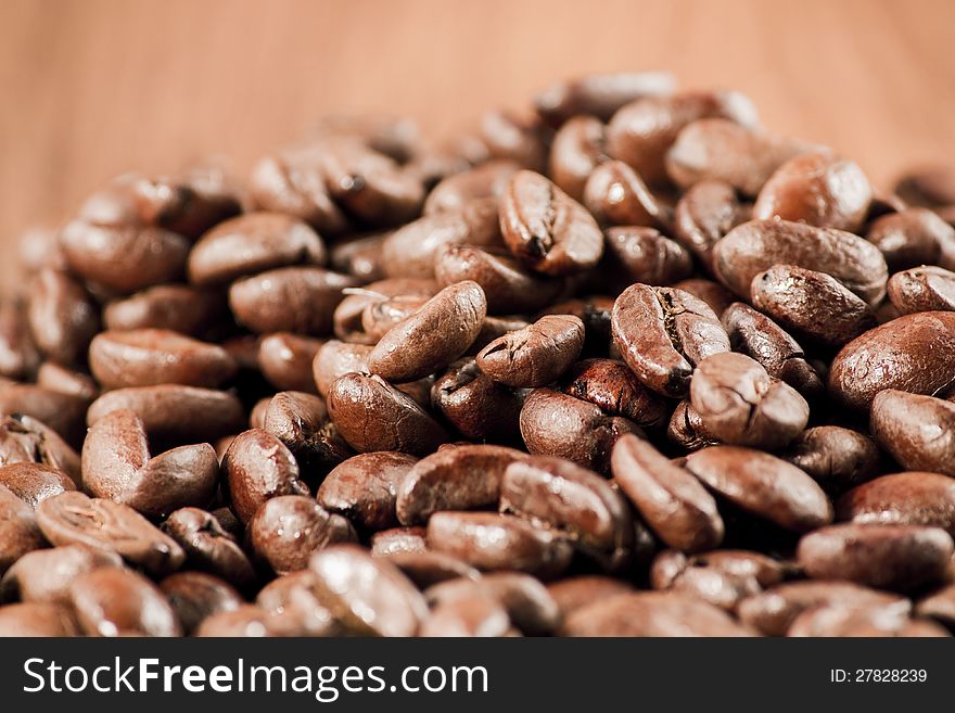 Coffee bean background