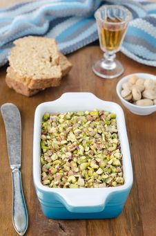 Chicken Liver Pate With Pistachios Stock Images Chicken Liver Pate With Pistachios Stock Images