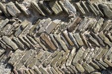 A Fragment Of An Ancient Wall. Stock Photos A Fragment Of An Ancient Wall. Stock Photos