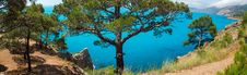 Panoramic Views Of The Black Sea Coast Royalty Free Stock Photography Panoramic Views Of The Black Sea Coast Royalty Free Stock Photography