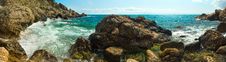 Wild Stone Black Sea Coast Royalty Free Stock Photo Wild Stone Black Sea Coast Royalty Free Stock Photo